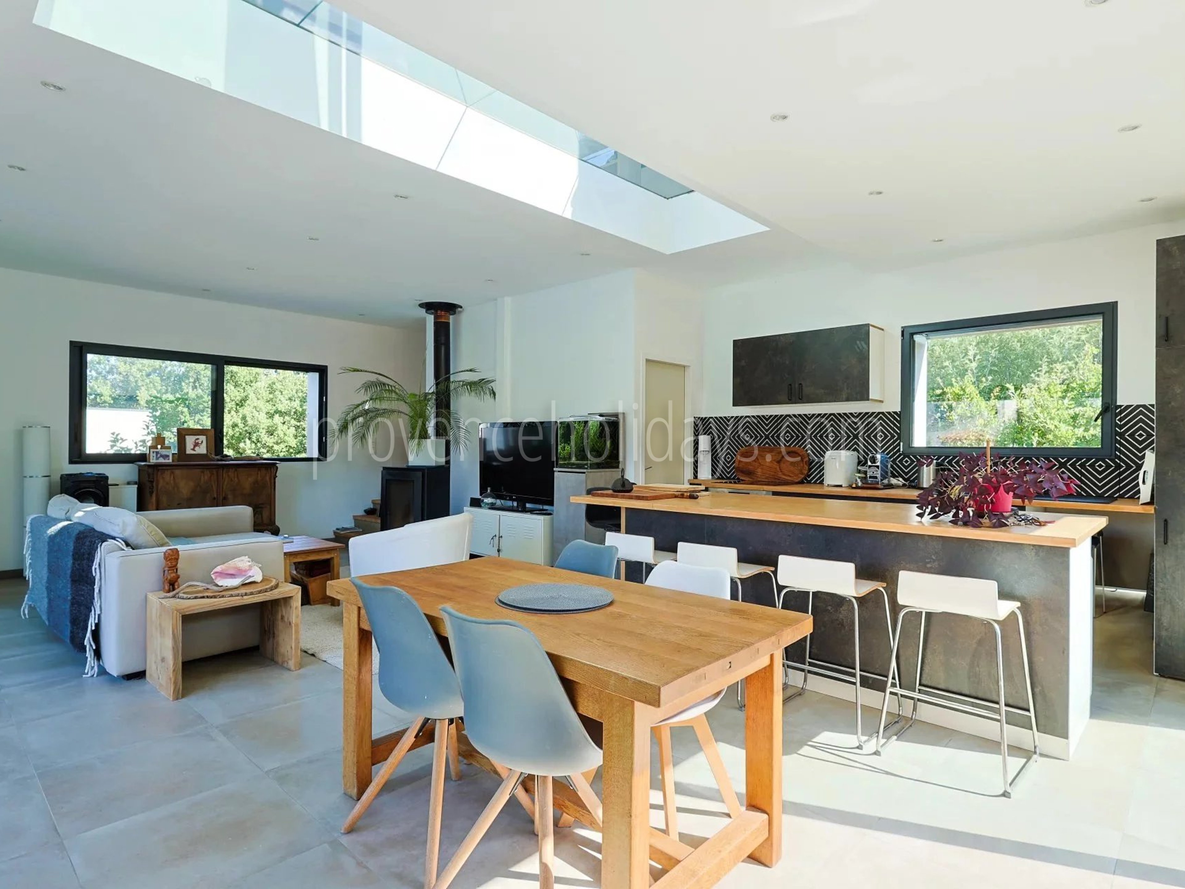 11 - Maison contemporaine à Grimaud: Villa: Interior