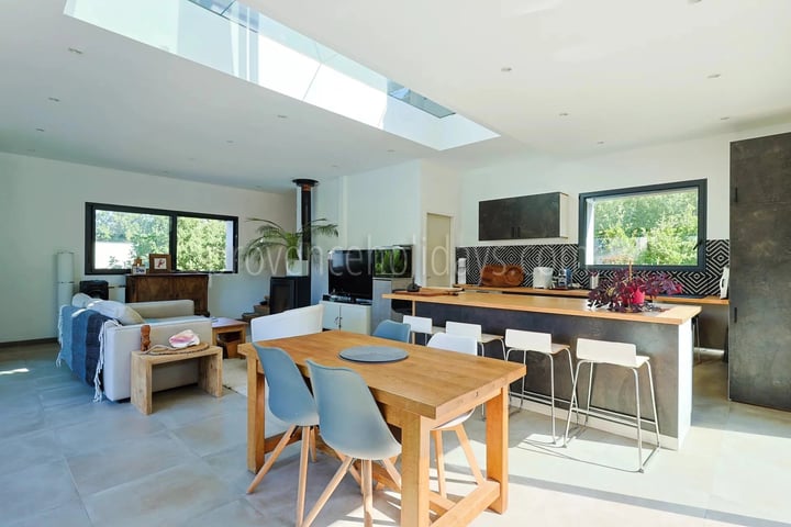 11 - Maison contemporaine à Grimaud: Villa: Interior