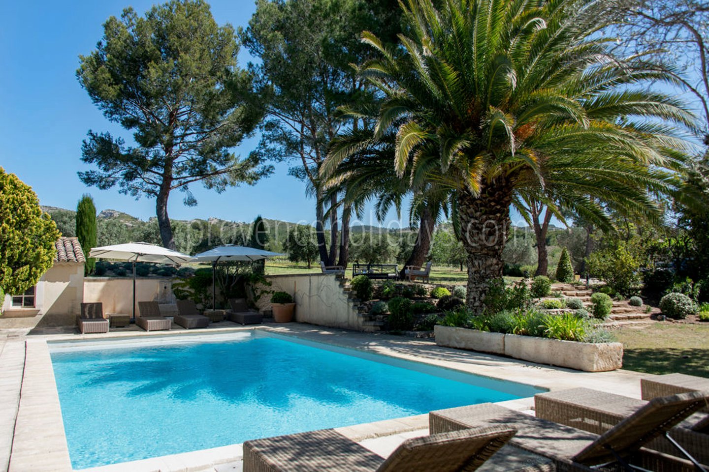 40 - Mas Mouriès: Villa: Pool