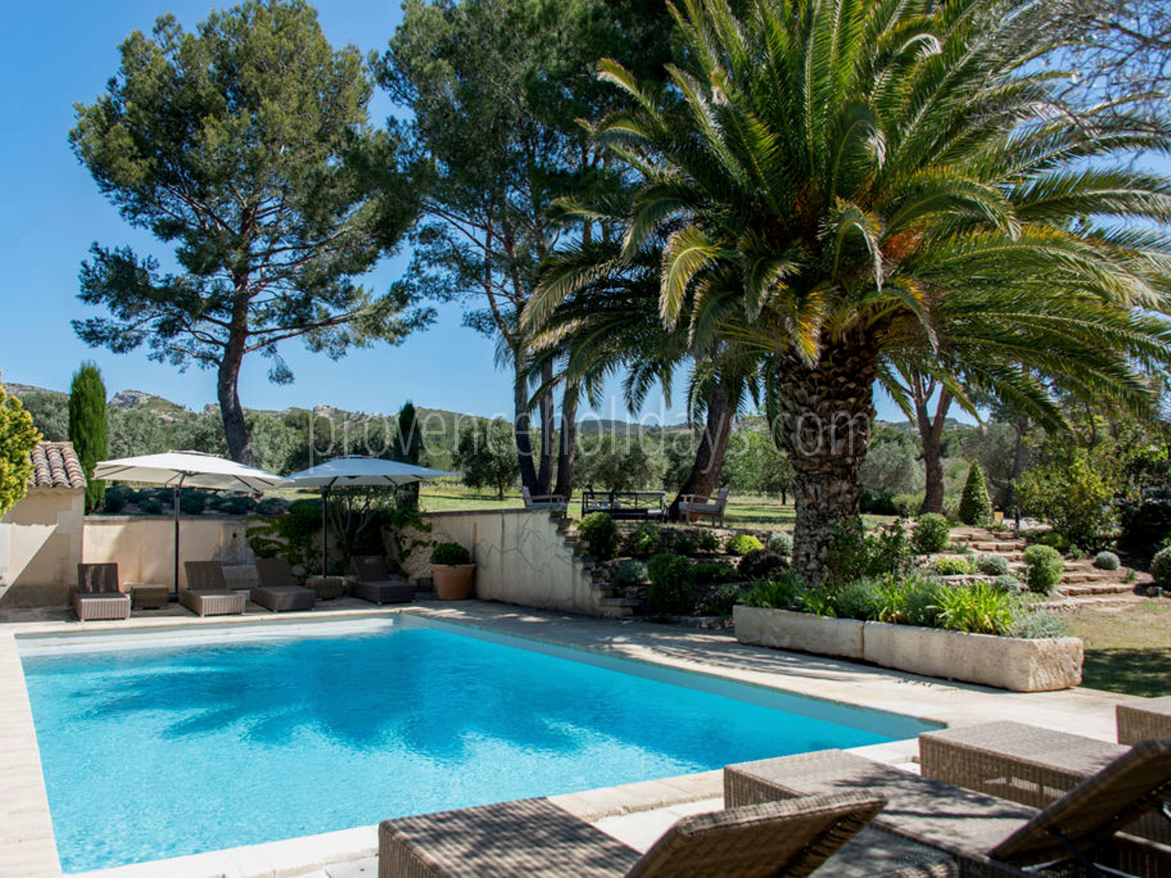 40 - Mas Mouriès: Villa: Pool