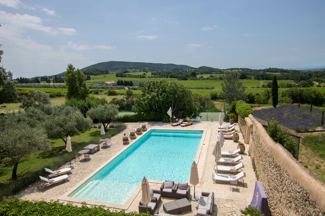 Außergewöhnliche mittelalterliche Templerbastide im Ventoux-Tal