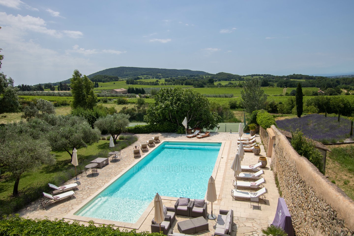 1 - Château des Templiers: Villa: Pool