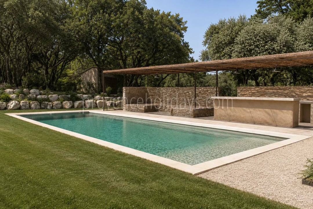 6 - Mas contemporain à Eygalières: Villa: Pool