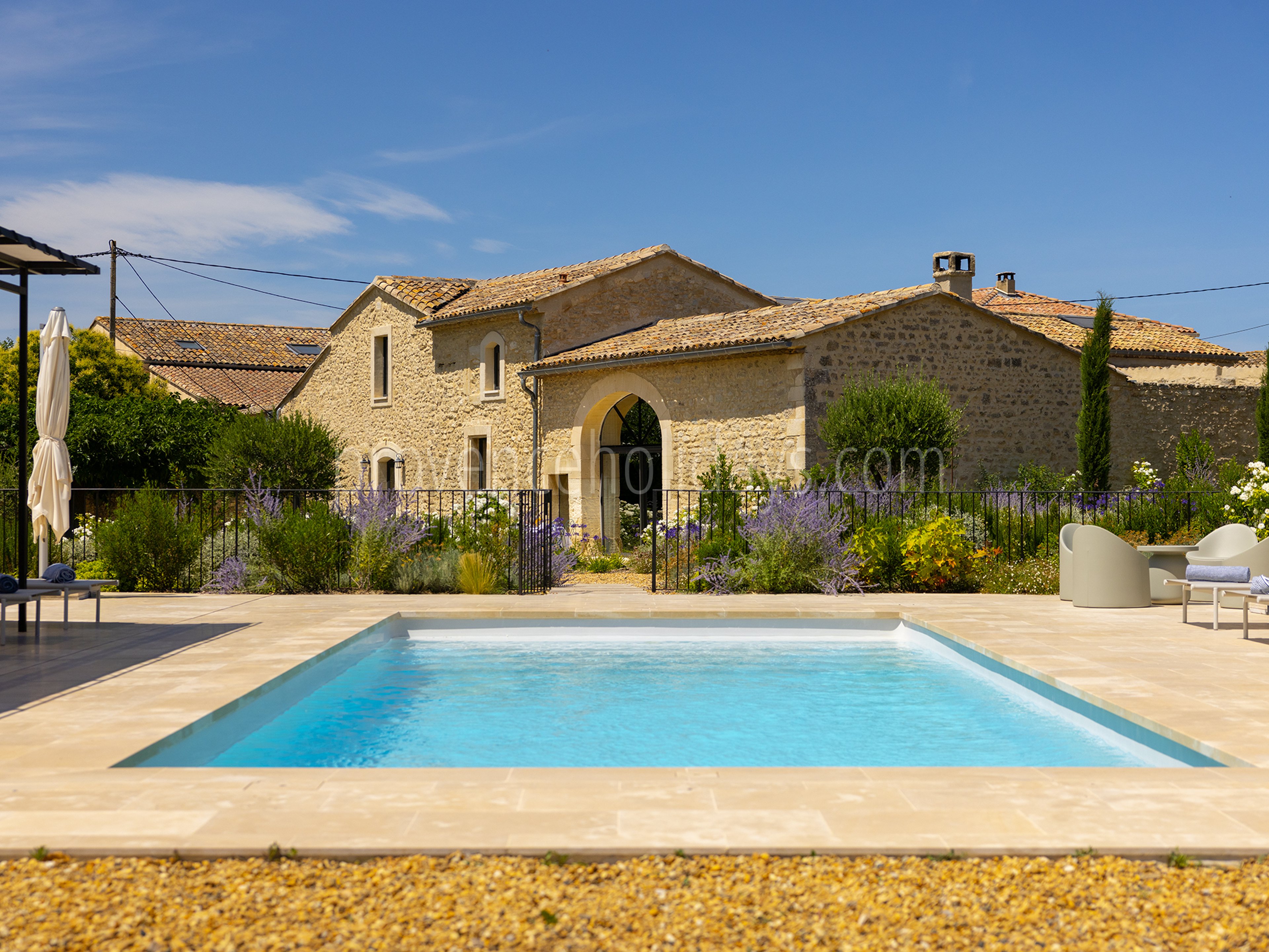 73 - Mas de la Lône: Villa: Pool
