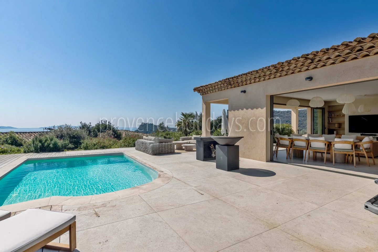 9 - Gerenoveerde villa in Rayol-Canadel-sur-Mer: Villa: Pool