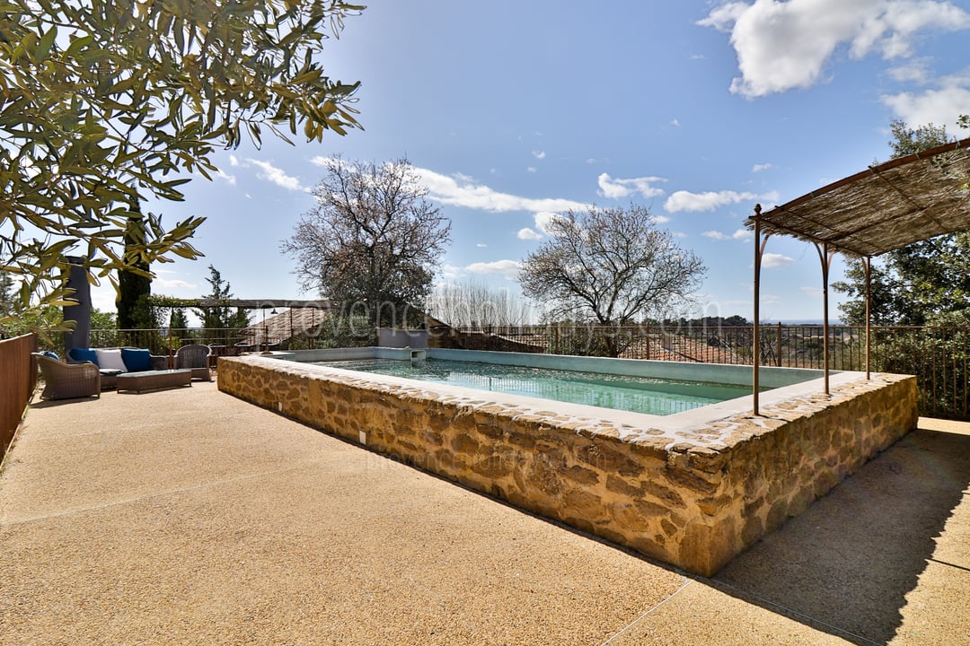 11 - Mas de Beaumes: Villa: Pool