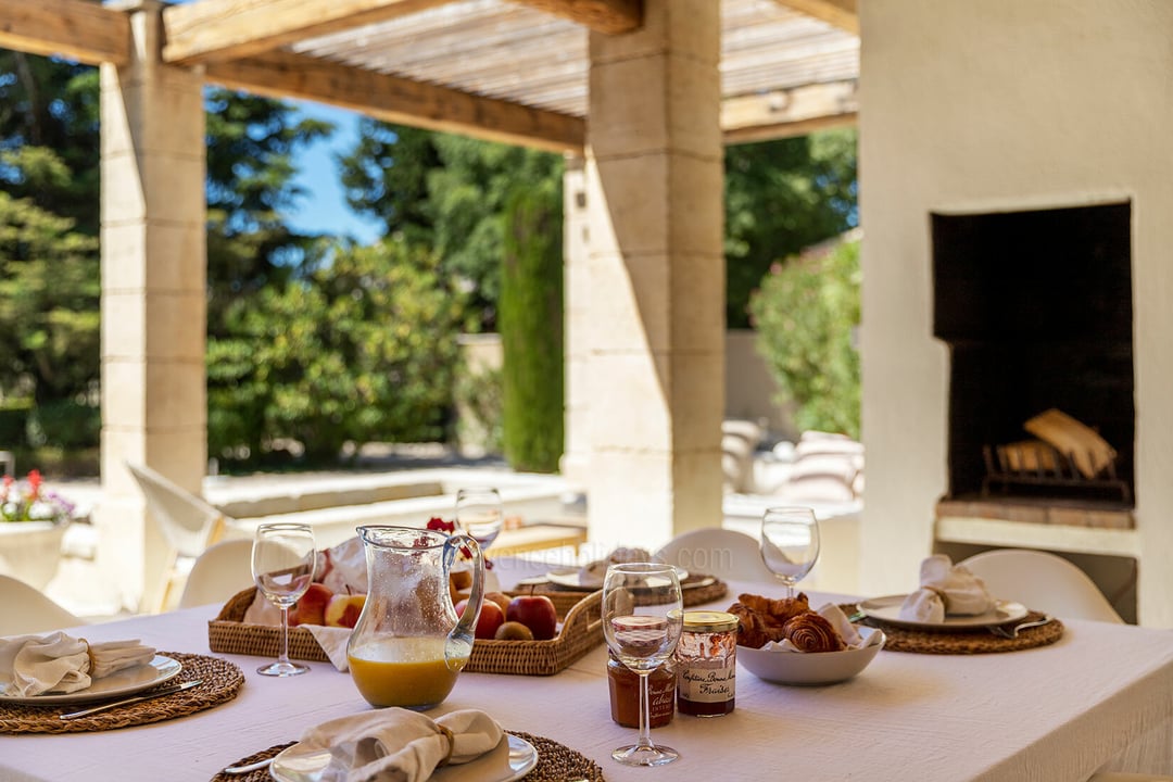 Schitterende villa met verwarmd zwembad in Paradou Villa Saint Roch - 5