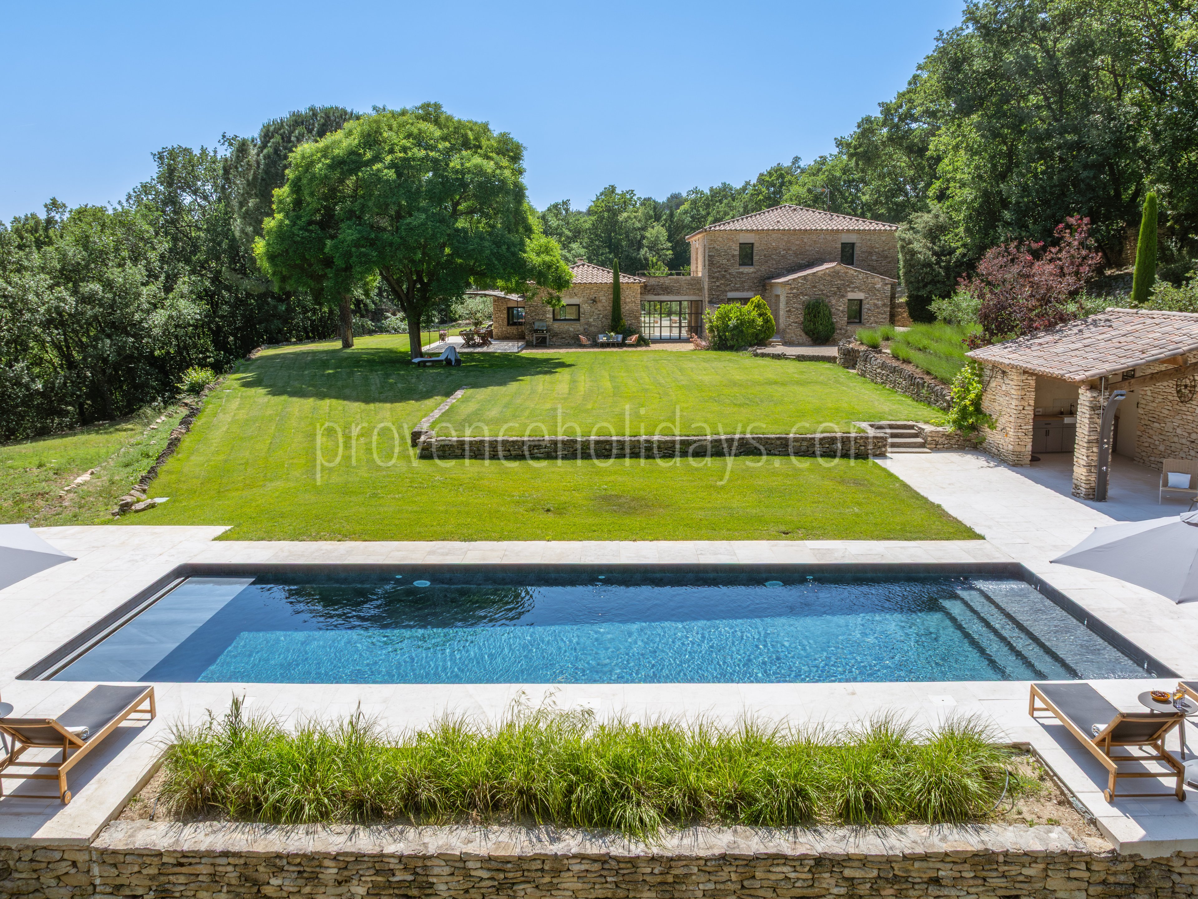 53 - Mas des Firmins: Villa: Pool