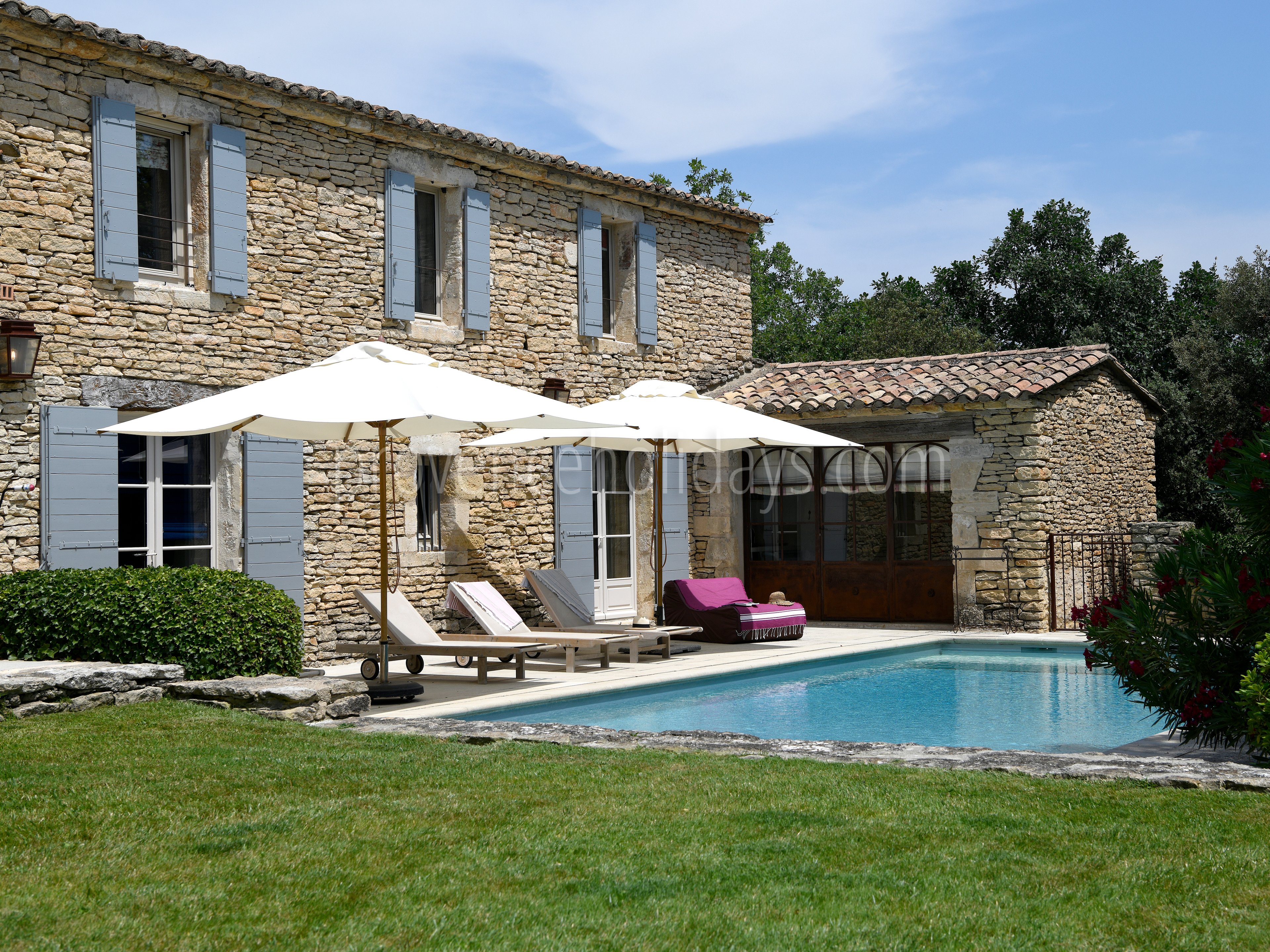 1 - La Maison des Bories: Villa: Pool