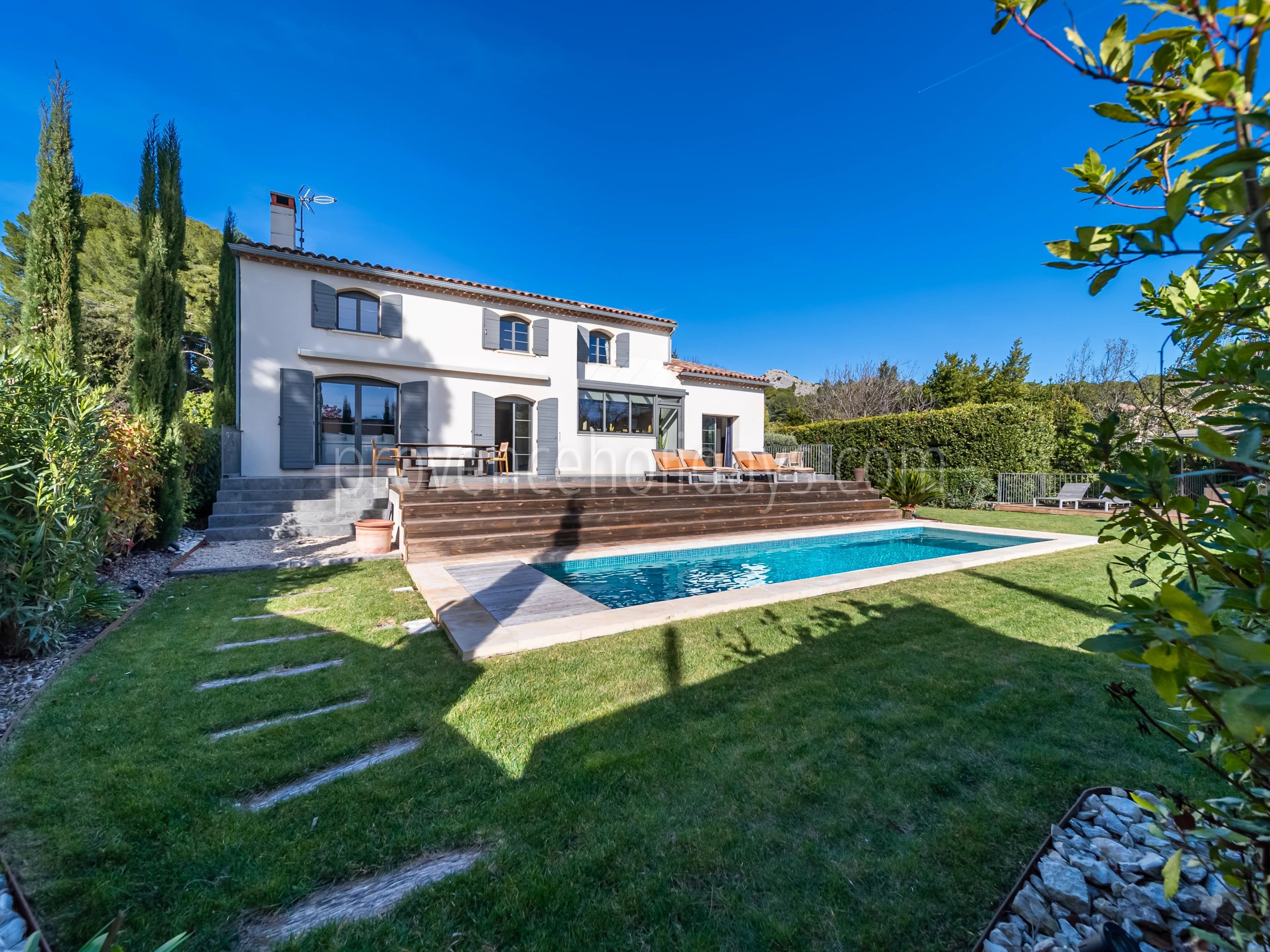 1 - Rustig huis in Les Baux-de-Provence: Villa: Pool