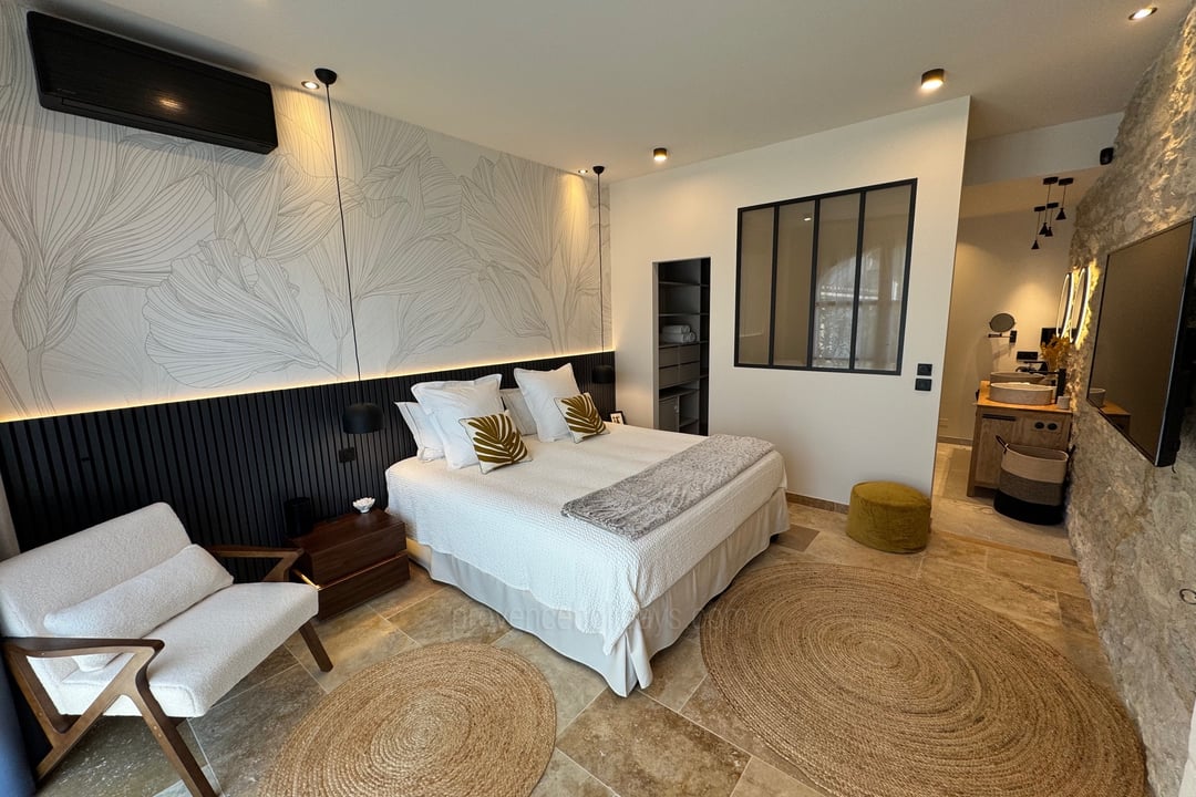 45 - Mas de l\'Oiseau: Villa: Bedroom