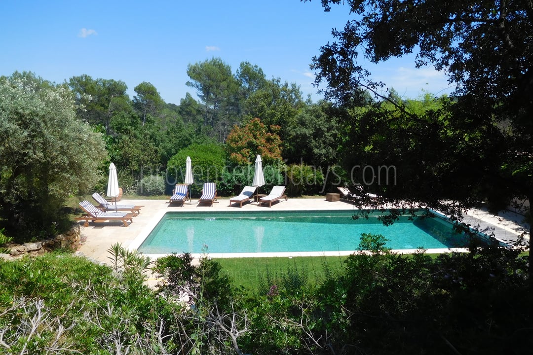 18 - Mas Lorgues: Villa: Pool
