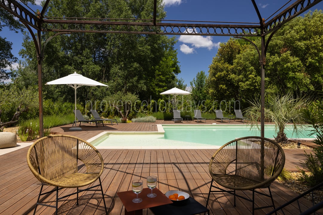 111 - Mas du Carlet: Villa: Pool