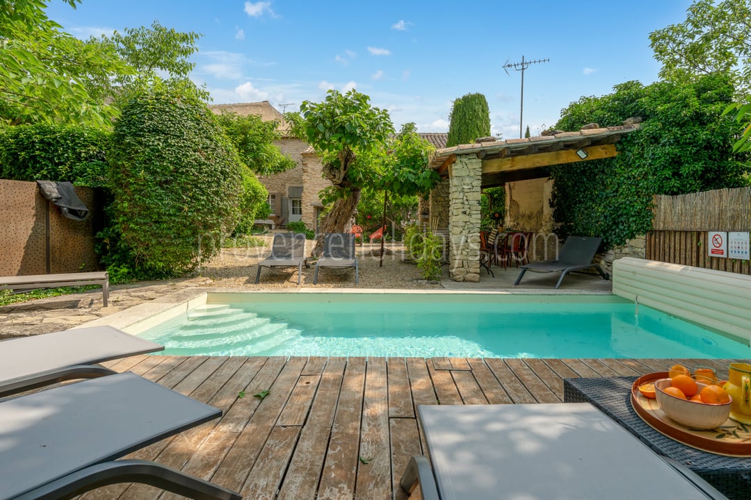 42 - Le Mas de Cabrières: Villa: Pool