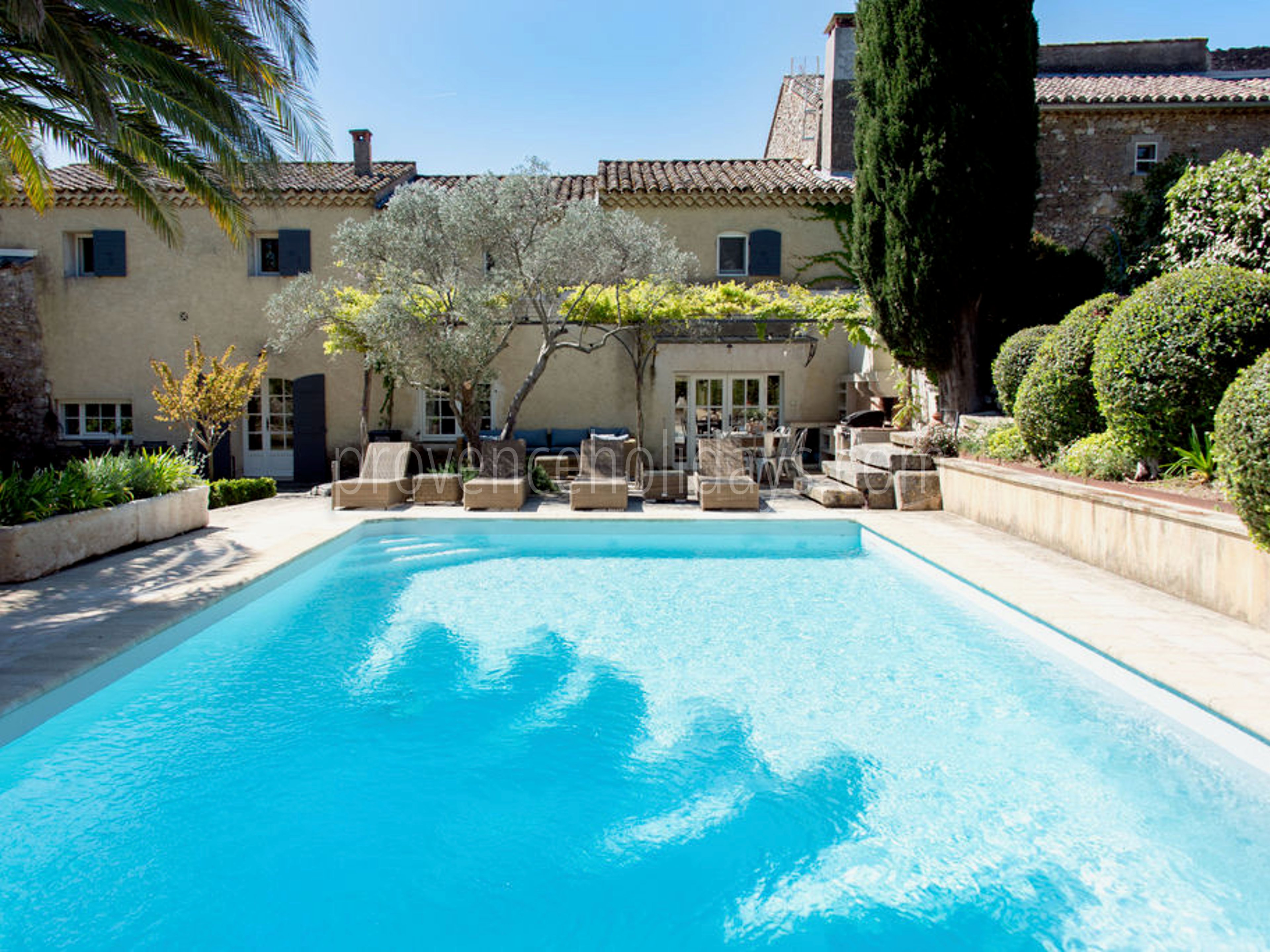38 - Mas Mouriès: Villa: Pool