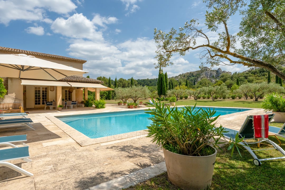 7 - Mas des Trois Cyprès: Villa: Pool