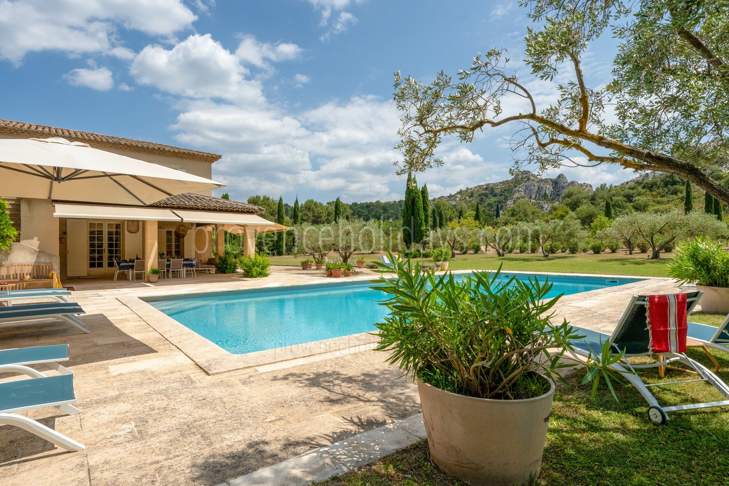 6 - Mas des Trois Cyprès: Villa: Pool
