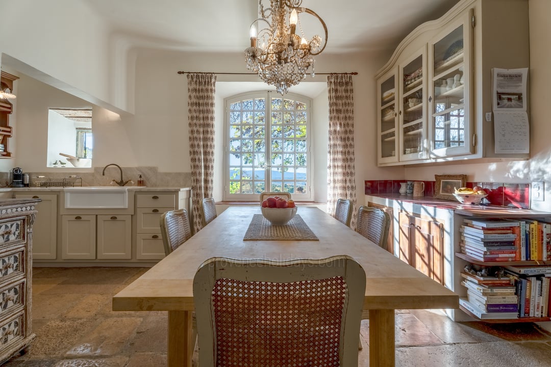 56 - 18e-eeuwse Bastide met uitzicht op de Luberon te koop - Bonnieux: Villa: Interior