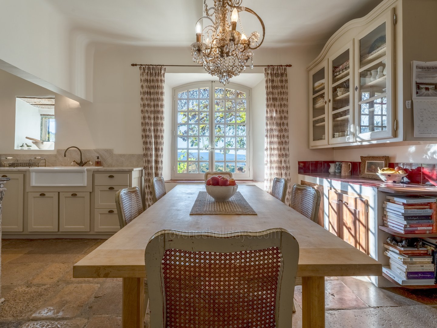 56 - 18e-eeuwse Bastide met uitzicht op de Luberon te koop - Bonnieux: Villa: Interior