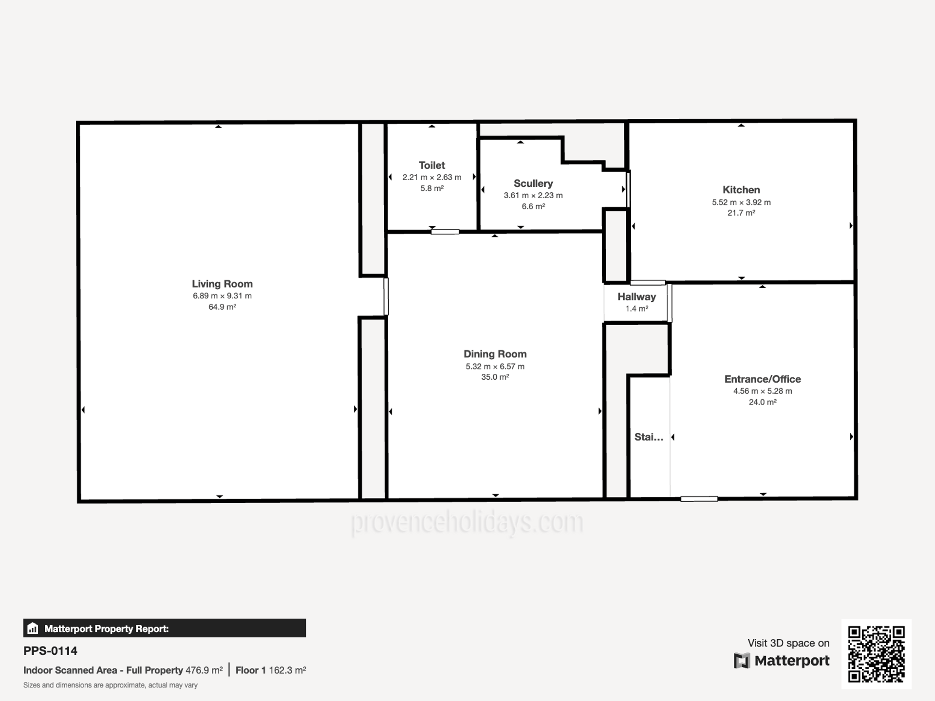 54 - Mas Le Thor: Villa: Plan