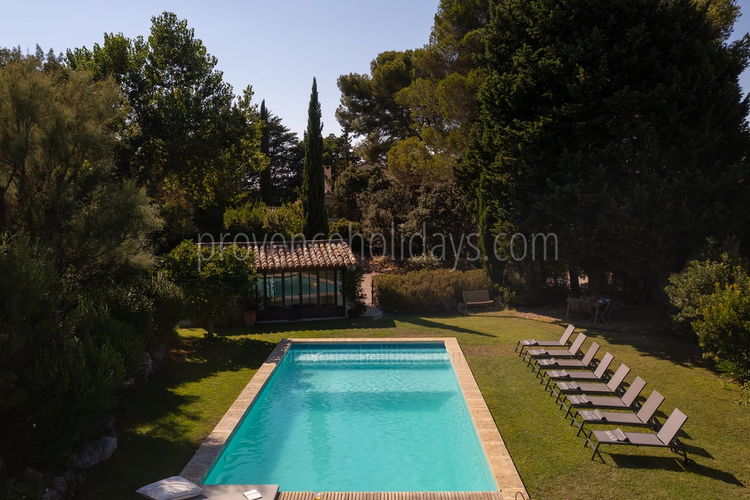 35 - Mas du Rosier: Villa: Pool