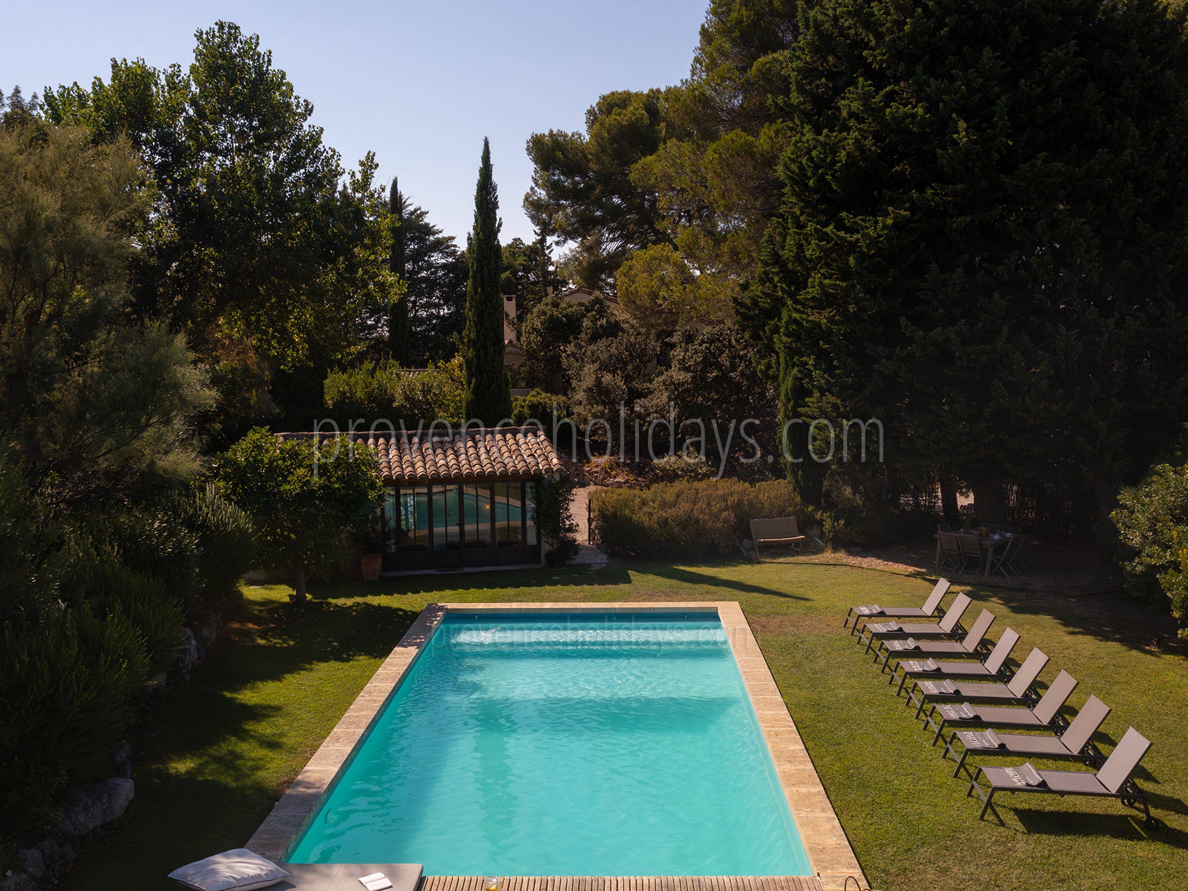 35 - Mas du Rosier: Villa: Pool