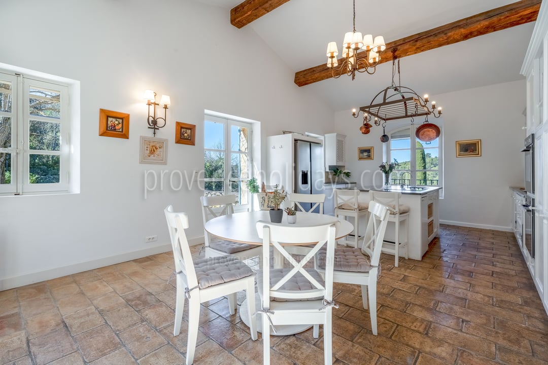 22 - Le Mas de Bonnieux: Villa: Interior