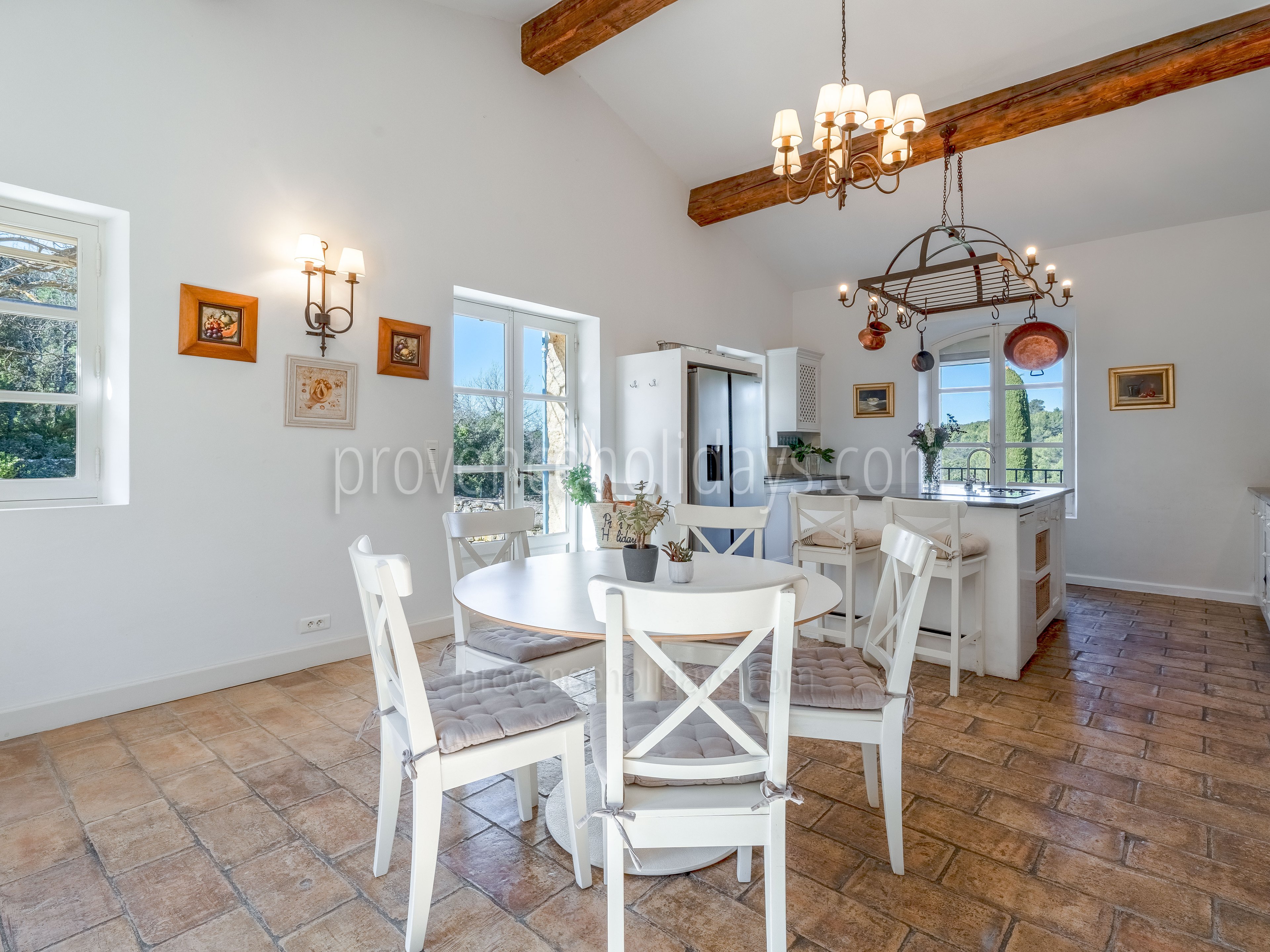 22 - Le Mas de Bonnieux: Villa: Interior