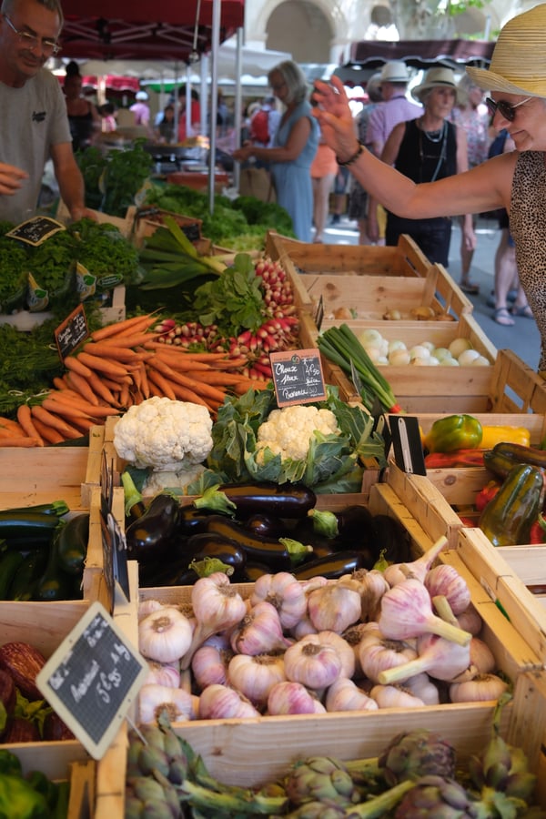 market stall provence