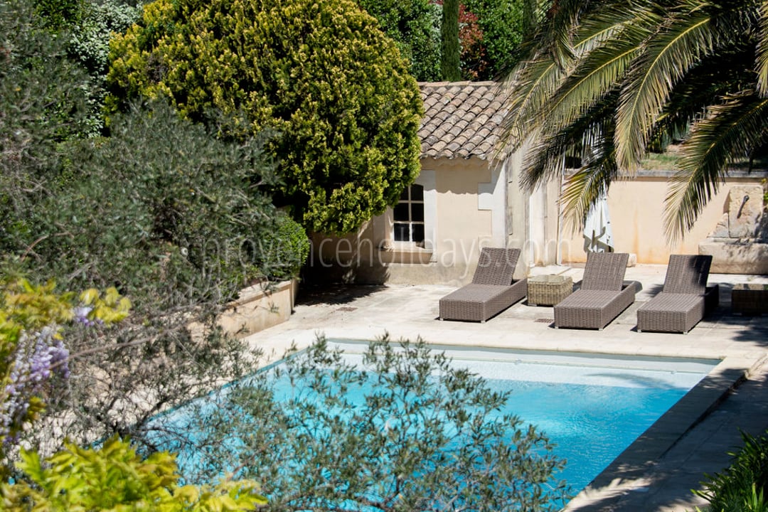 55 - Mas Mouriès: Villa: Pool