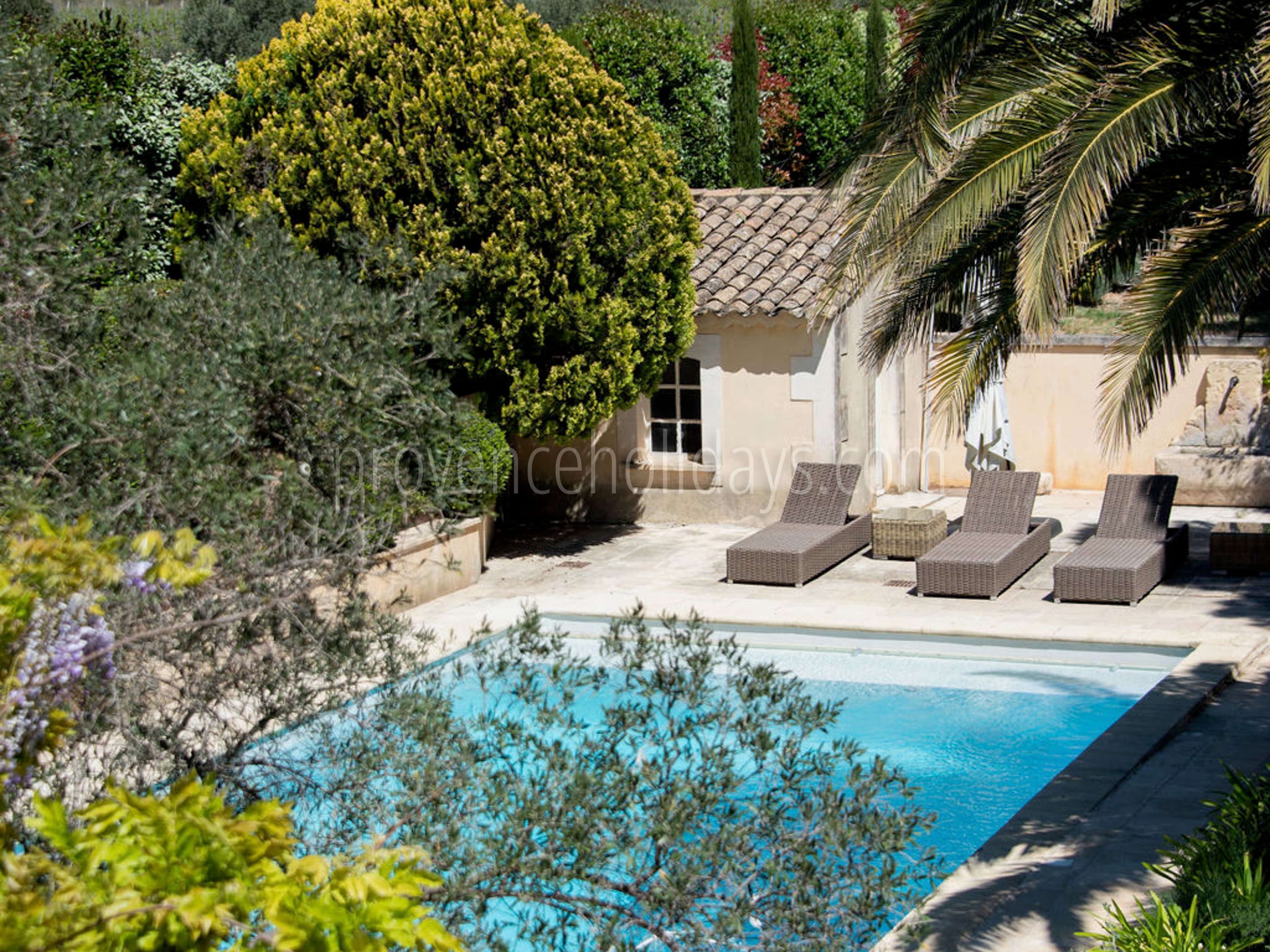 55 - Mas Mouriès: Villa: Pool