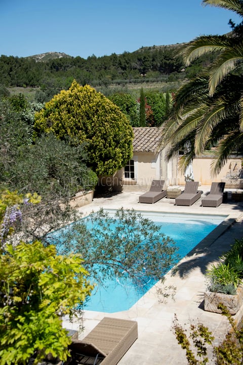 55 - Mas Mouriès: Villa: Pool