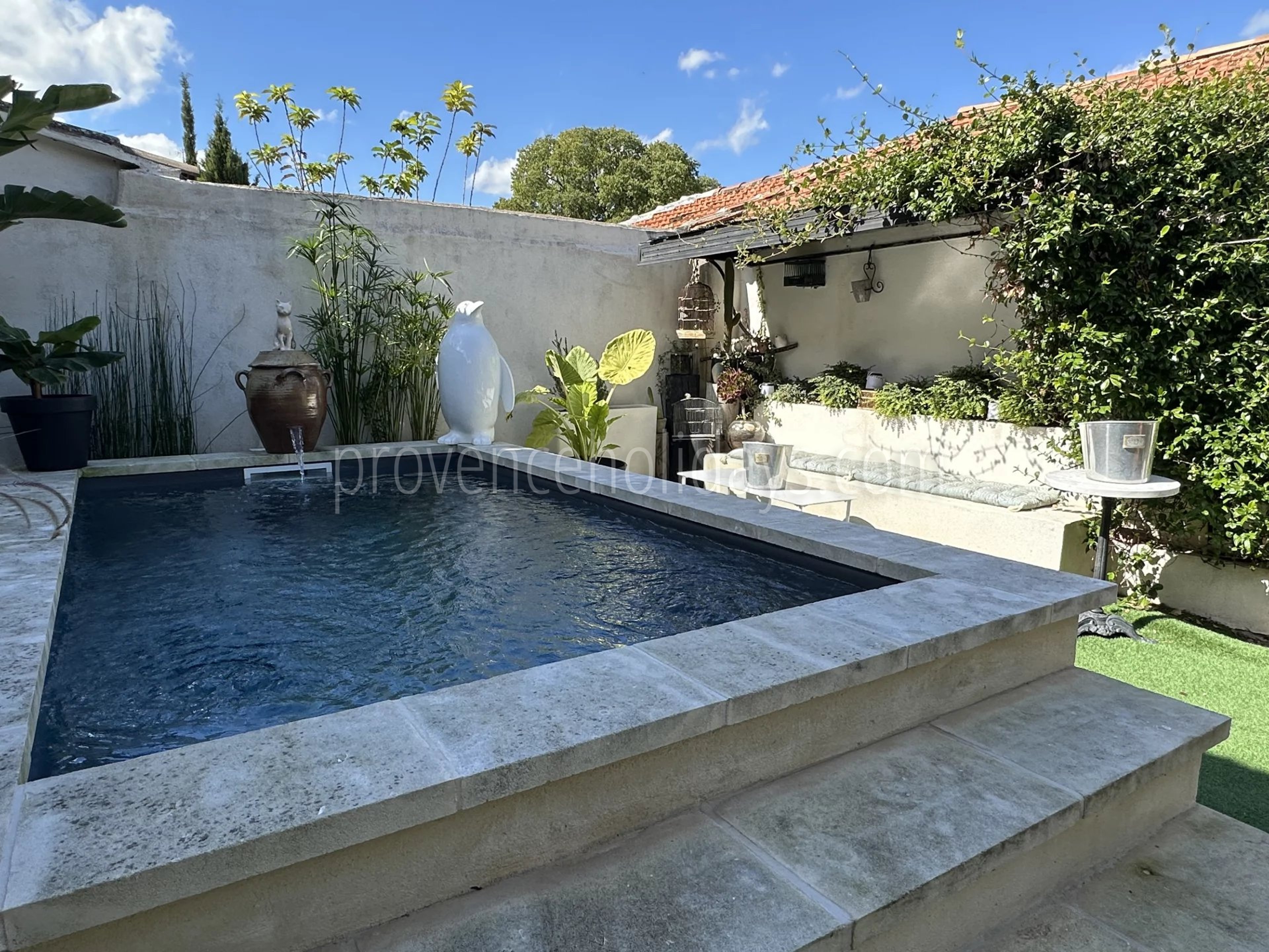 6 - Village house in Eygalières: Villa: Pool