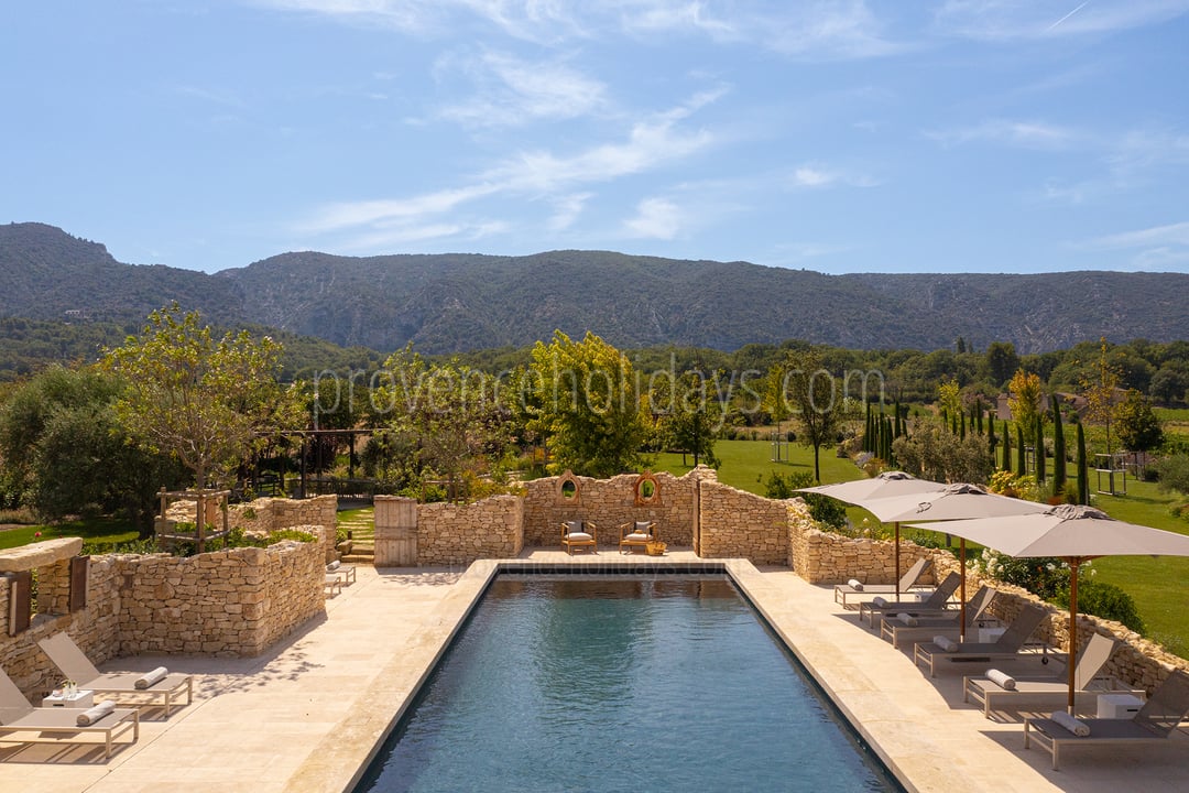 2 - Grand Mas d\'Oppède: Villa: Pool