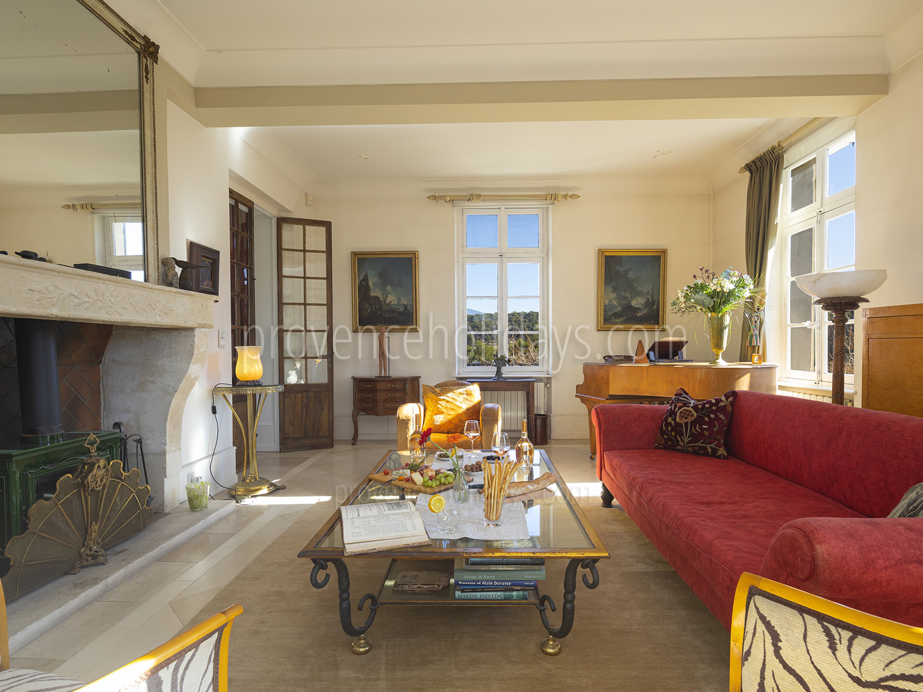 15 - Mas de Séguret: Villa: Interior
