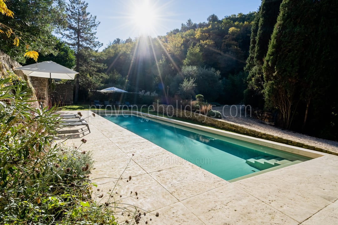 26 - Mas de Venasque: Villa: Pool
