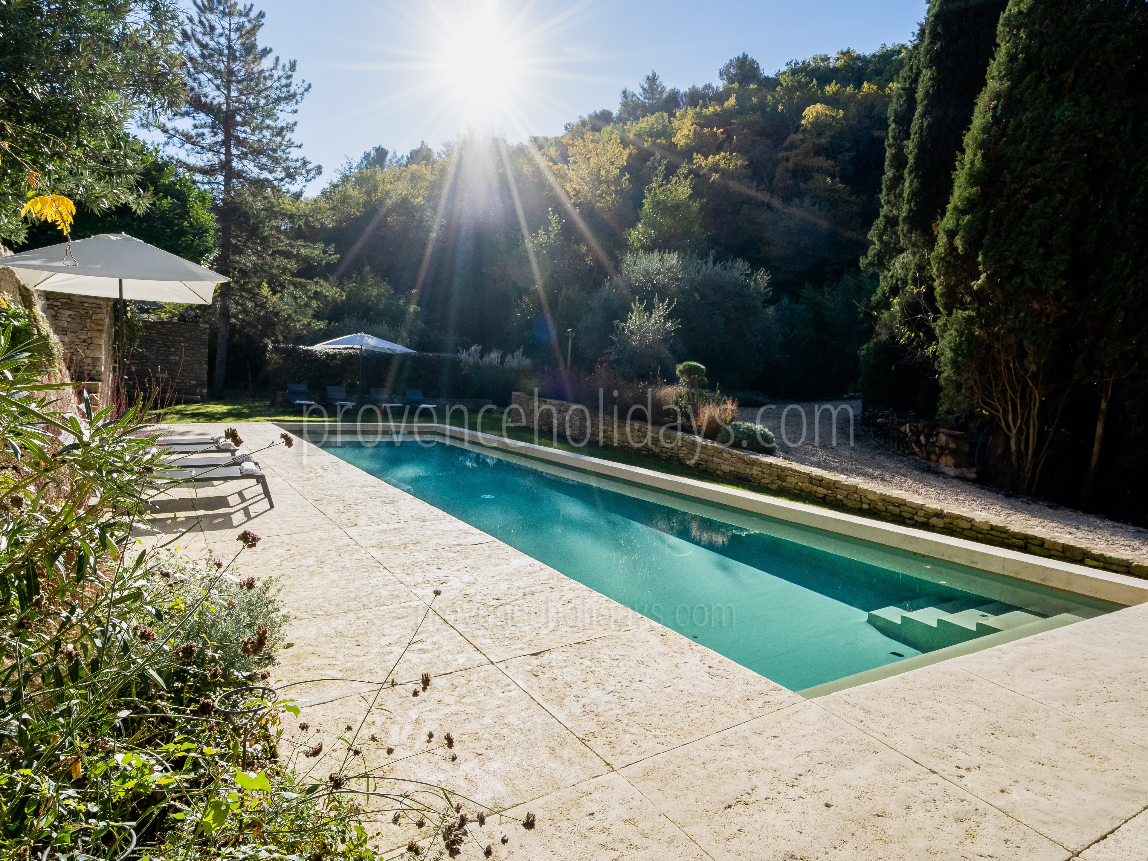 26 - Mas de Venasque: Villa: Pool
