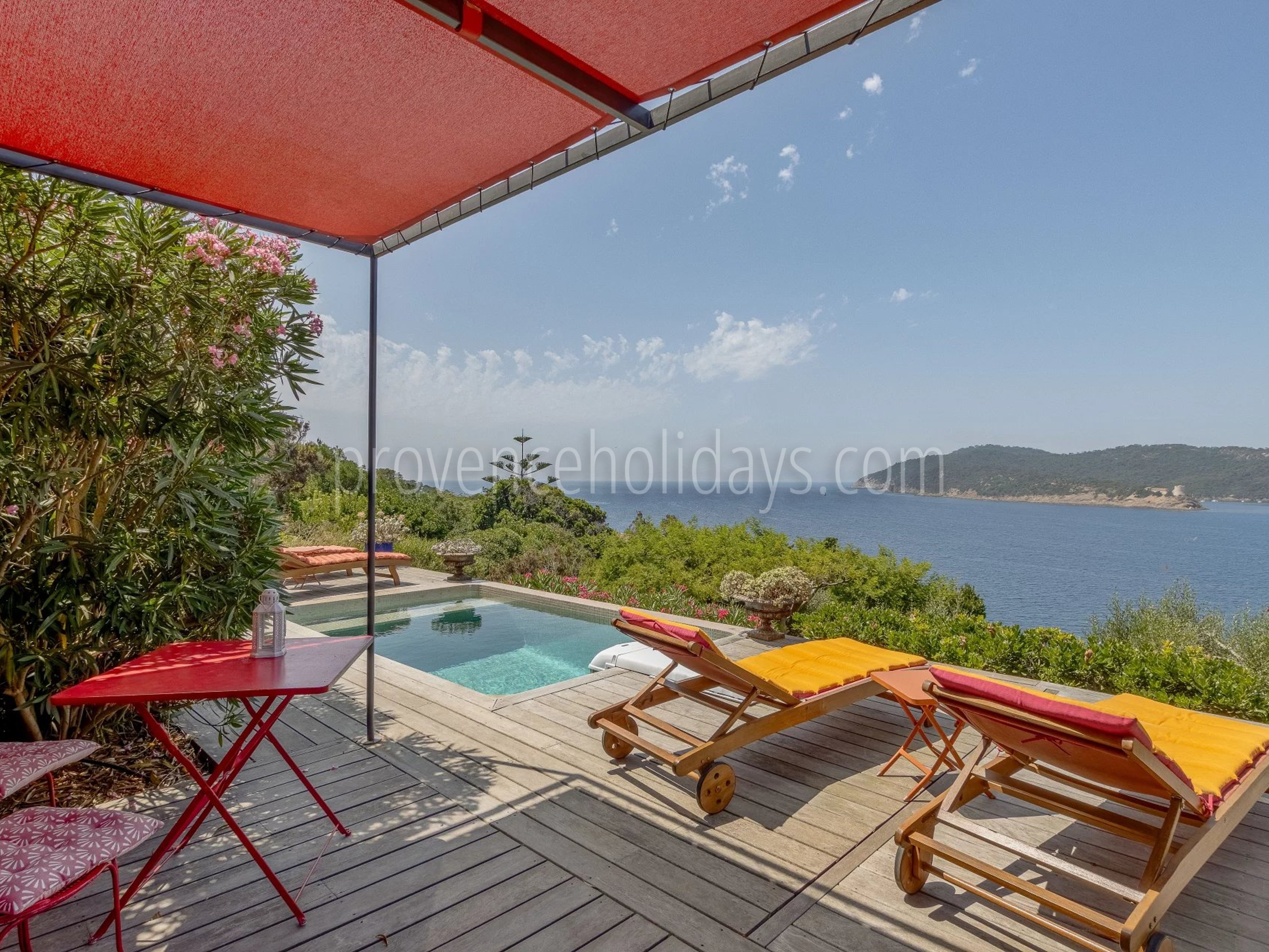 7 - Intieme villa in Hyères: Villa: Pool