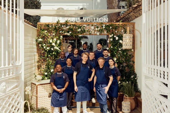 Restaurant Louis Vuitton - Arnaud Donckele & Maxime Frédéric