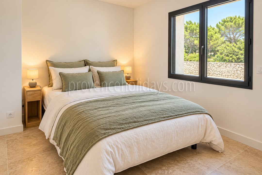9 - Maison contemporaine à Ménerbes: Villa: Bedroom