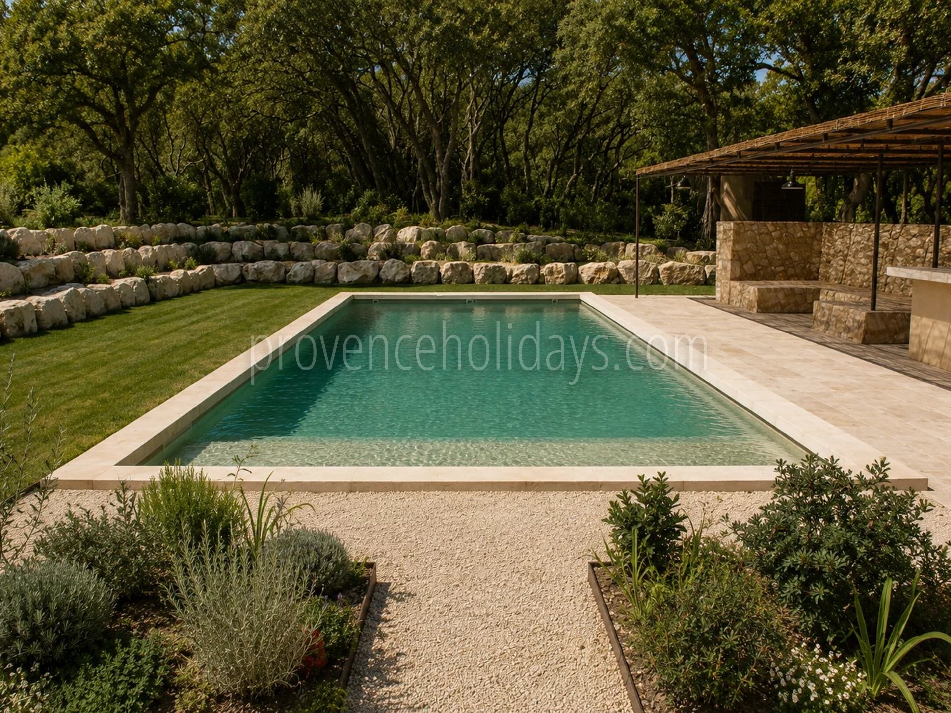 2 - Mas contemporain à Eygalières: Villa: Pool