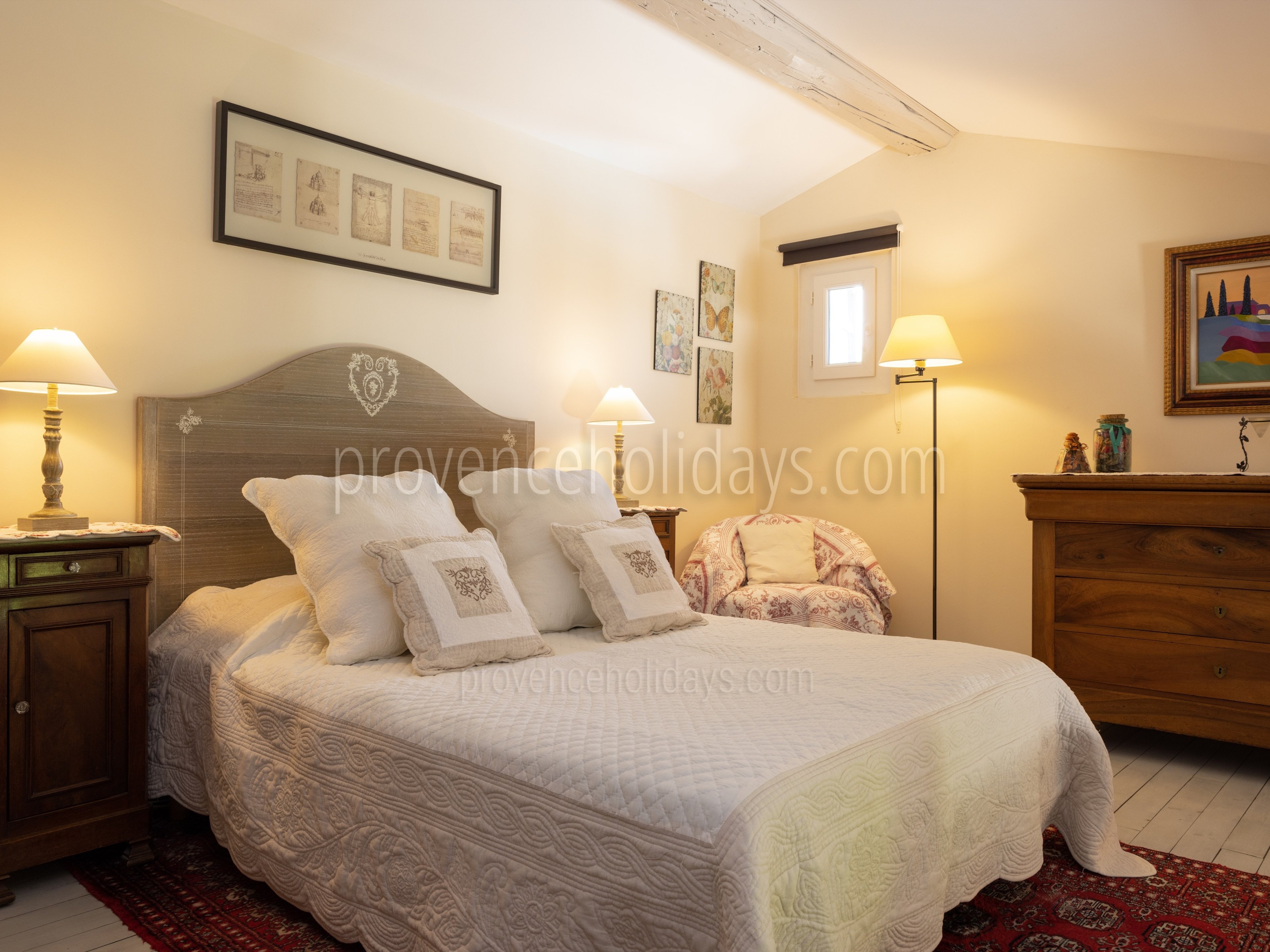 36 - Mas de l\'Oiseau: Villa: Bedroom