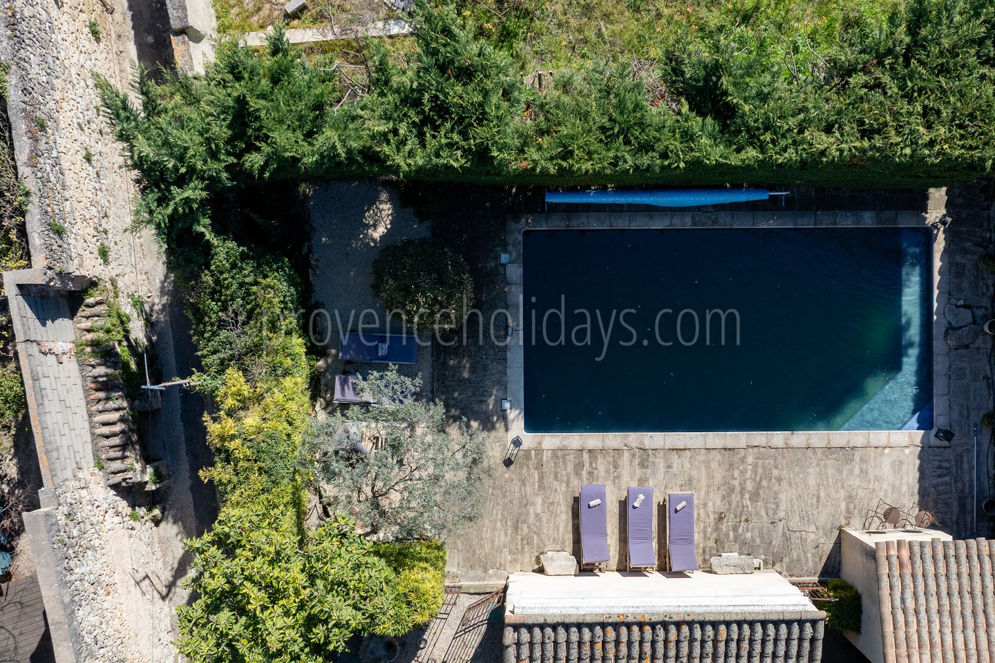14 - Hotel particulier dans le centre de Mazan: Villa: Pool