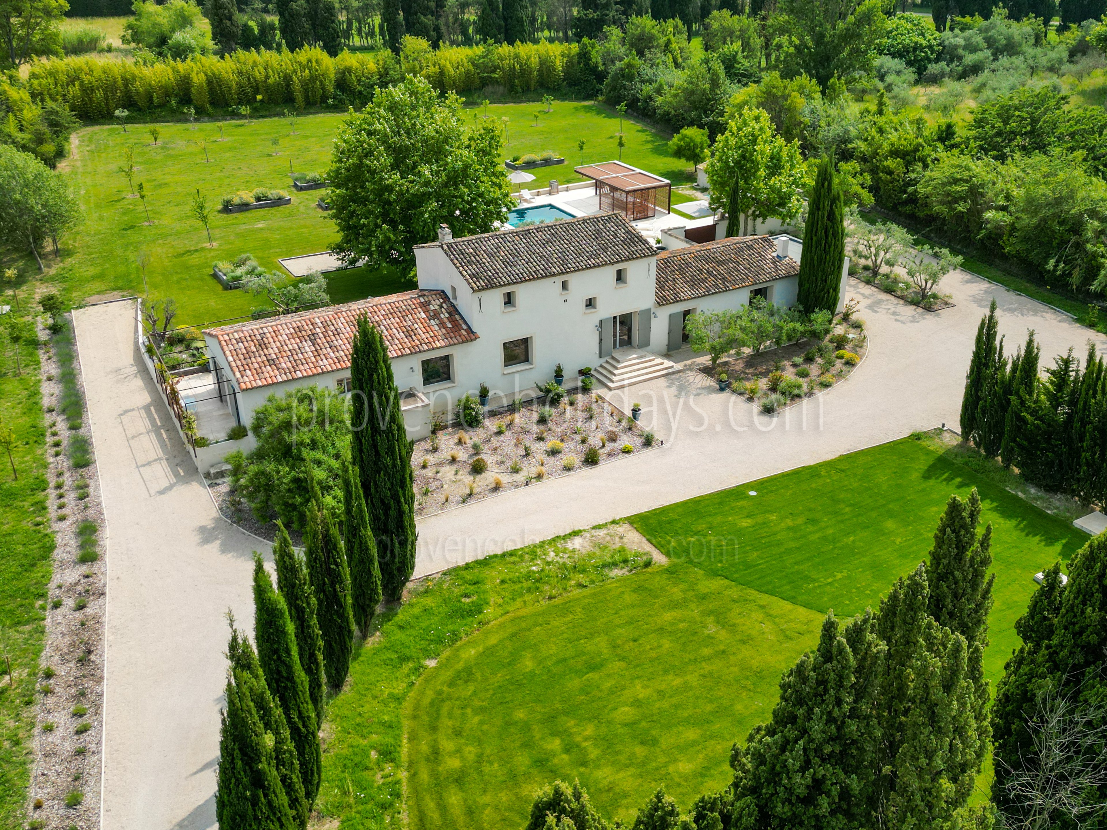 7 - Le Mas du Rollier: Villa: Exterior