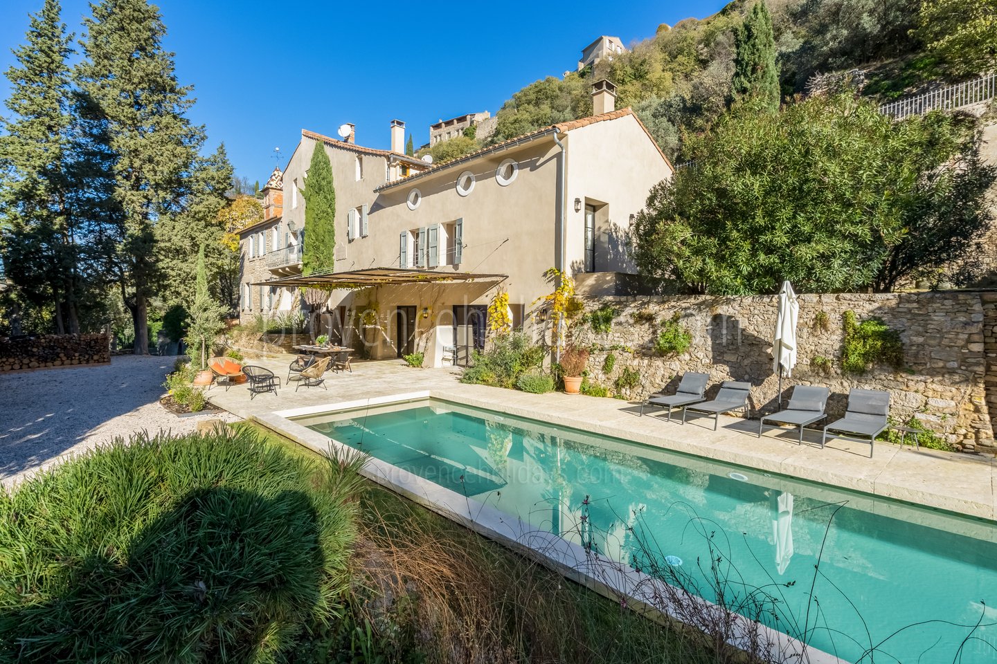30 - Mas de Venasque: Villa: Pool