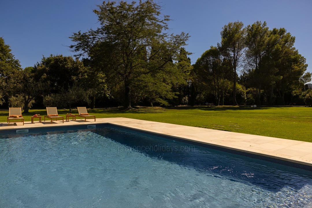 13 - Le Mas des Magnans: Villa: Pool