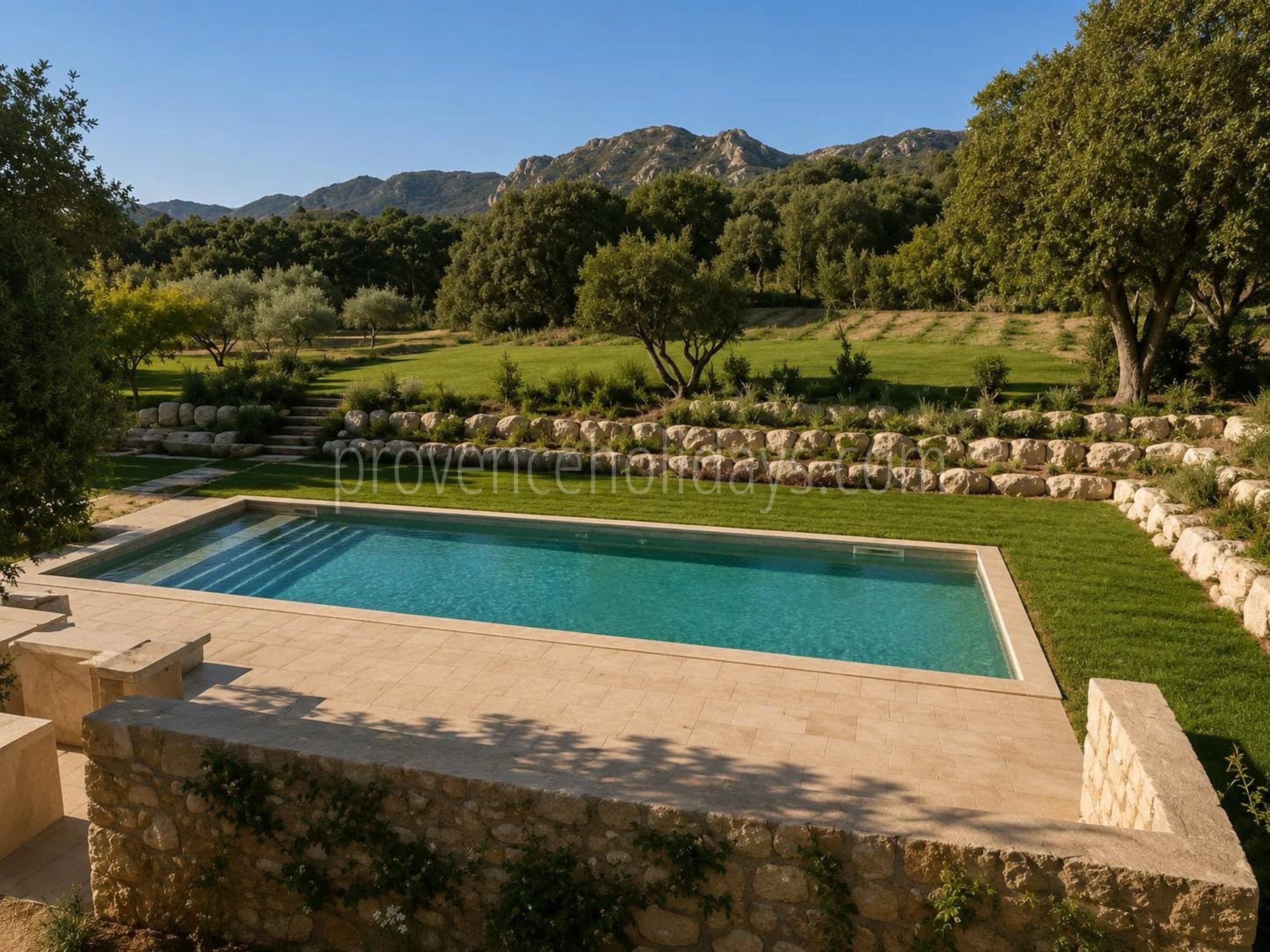 2 - Mas contemporain à Eygalières: Villa: Pool