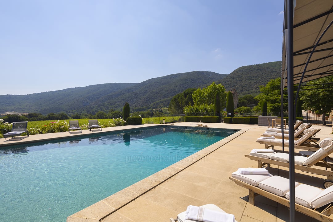 26 - La Roseraie: Villa: Pool