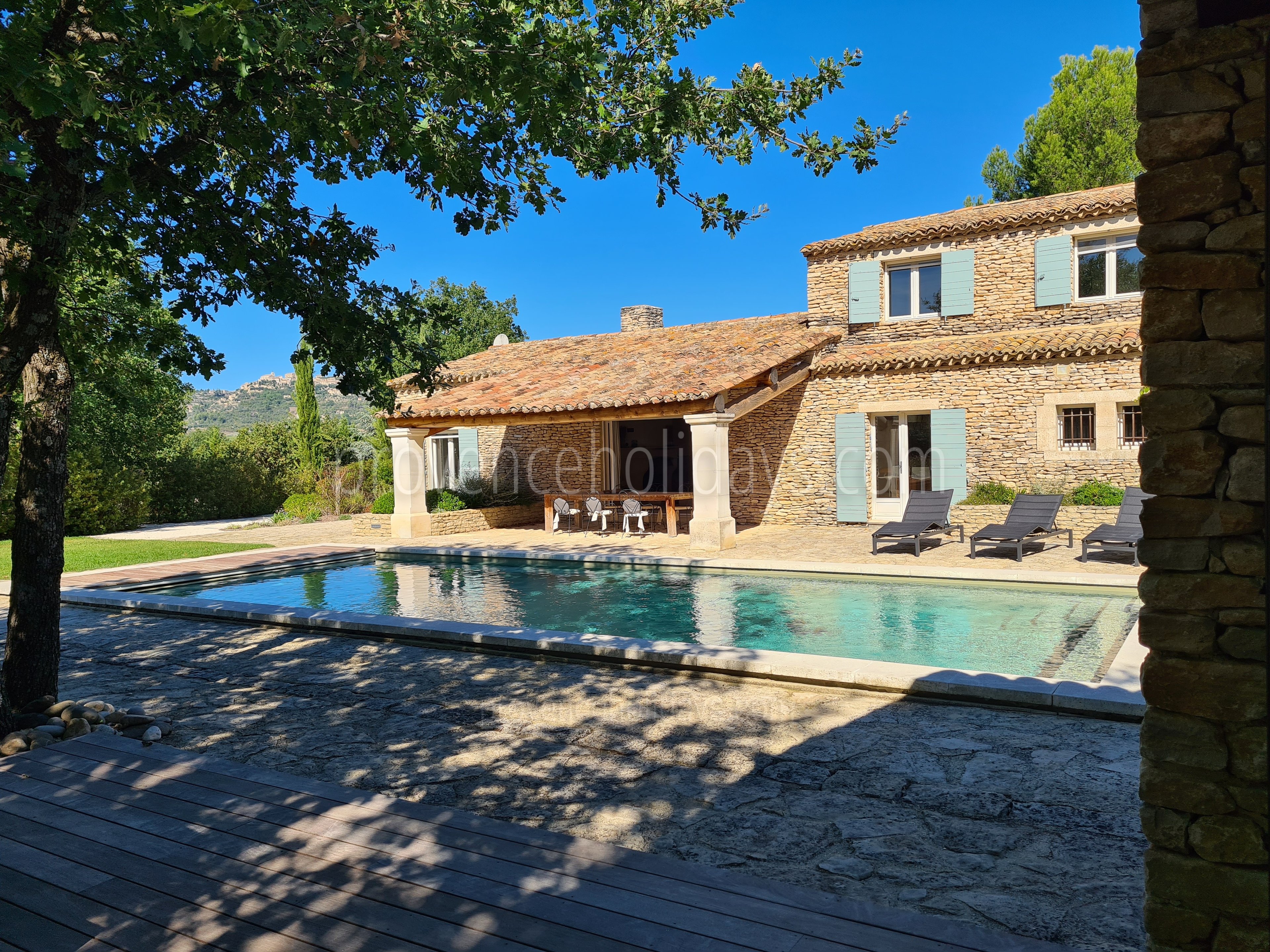 4 - Villa à Gordes: Villa: Pool