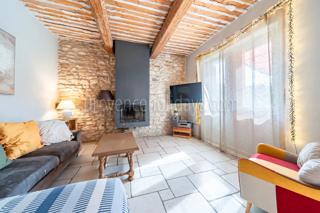 16 - Mas with pool in Bonnieux: Villa: Interior
